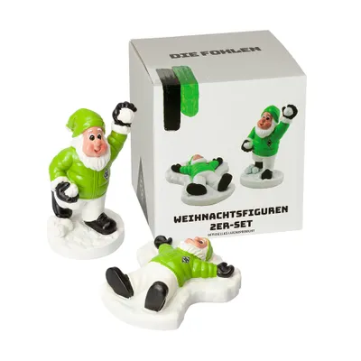 Produktbild von Borussia Mönchengladbach Weihnachtsfiguren 2er-Set