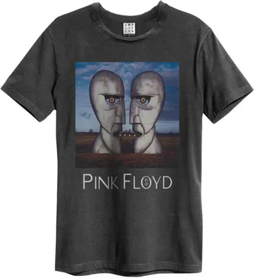 Produktbild von Amplified - "The Division Bell" T-Shirt für Herren/Damen Uni GD1289 (L) (Holzkohle)