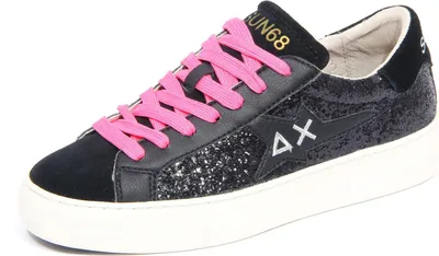 Produktbild von H8282 sneaker donna SUN68 BETTY woman glitter shoes