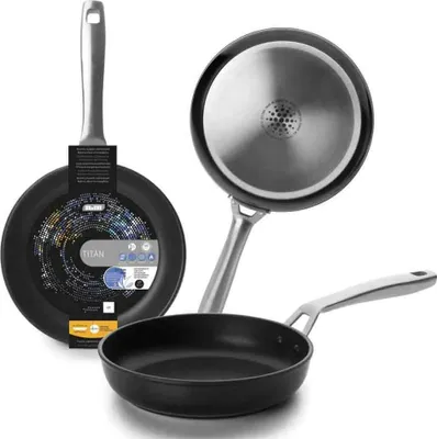Produktbild von Ibili Titan 30 Cm Bratpfanne Silber Silber One Size