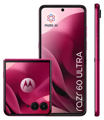 Produktbild von Motorola razr 60 ultra, 17,7 cm (6.96"), 16 GB, 512 GB, 50 MP, Android 15, Pink