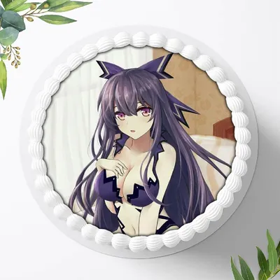 Produktbild von Für die Geburtstags Torte ein Tortenaufleger, Zuckerbild mit dem Motiv: Anime Manga, Essbares Foto für Torten, Fondant, Ø 20cm, 0855w