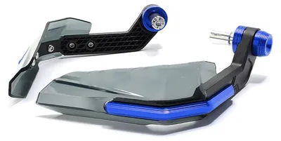 Zdjęcie produktu dla Osłona dłoni do motocykla, wytrzymała na uderzenia, owiewka kierownicy do motocykla, NIEBIESKA