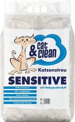 Produktbild von 10 kg Cat & Clean® Sensitive mit Babypuderduft