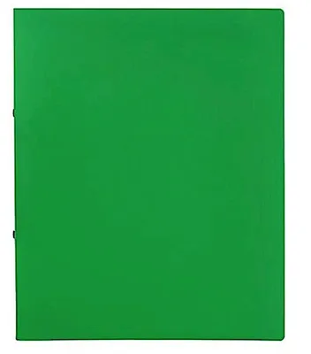 Produktbild von Idena 10434 - Ringbuch im Format DIN A4, 2-Ring-Mechanik mit 16 mm Durchmesser, 20 mm Rückenbreite, grün, 1 Stück