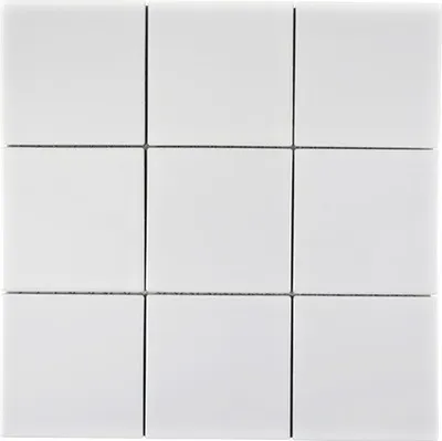 Produktbild von Keramikmosaik CQ 100 30x30 cm weiß