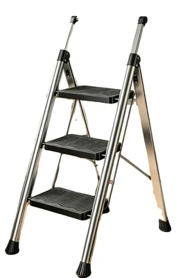 Productafbeelding van Trapje, robuust staal, antislip ontwerp, 3-treden