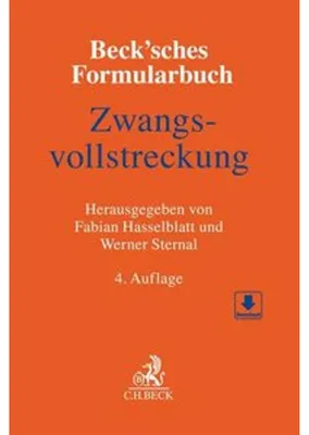 Produktbild von Beck'sches Formularbuch Zwangsvollstreckung