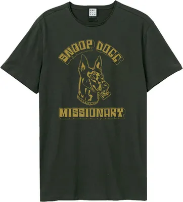 Produktbild von Amplified - "Missionary" T-Shirt für Herren/Damen Uni GD4291 (XS) (Holzkohle)