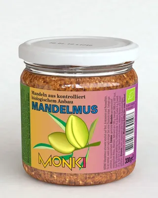 Produktbild von Monki Amandelpasta met zout (330 gr)
