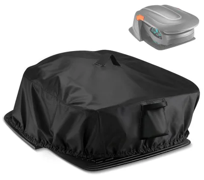 Image de Housse de protection pour tondeuse robot, étanche et résistante aux UV