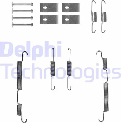 Produktbild von DELPHI Zubehörsatz Bremsbacken LY1427 Hinten für KIA PICANTO (TA)