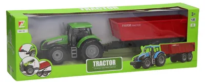 Image de Tracteur avec remorque 1:32