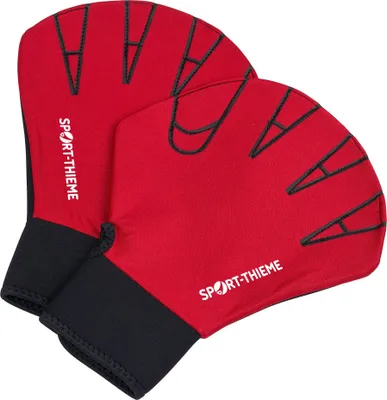 Produktbild von Sport-Thieme Aqua-Fitness-Handschuhe "Geschlossen", Rot, M, 25x18 cm