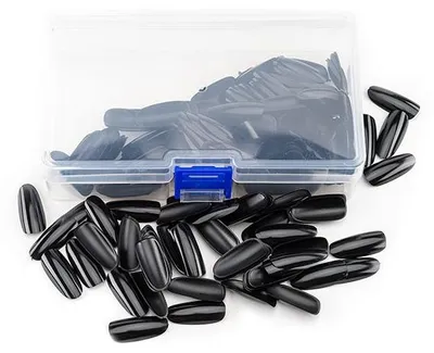 Produktbild von Tips für Nägel, Schwarz, 240 Stück