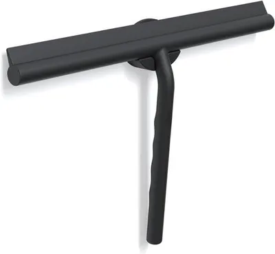 Produktbild von Famanu Duschabzieher 33 cm mit magnetischem Halter, schwarz