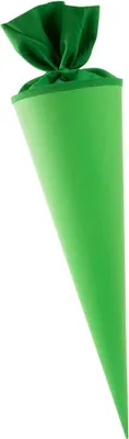 Produktbild von Goldbuch Bastelschultüte 50cm mit farbigem Filzverschluss grün