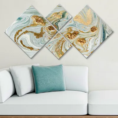 Zdjęcie produktu dla Wallity, 4MDF665277676, Obrazy, Wielokolorowy, MDF, 60 x 115 cm