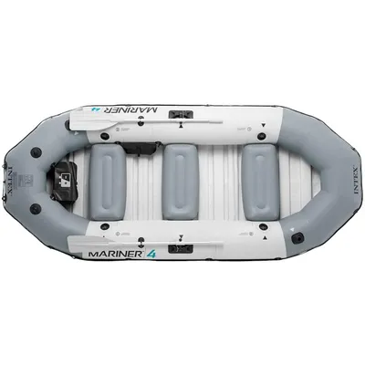 Produktbild von INTEX 68376NP - Schlauchboot-Set - Mariner 4 (inkl. Paddel u. Pumpe)