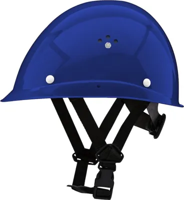 Produktbild von VOSS Maststeigerhelm Vekehrsorange, Größe:Einheitsgröße, Farbe:signalblau, Normnummer:EN 397