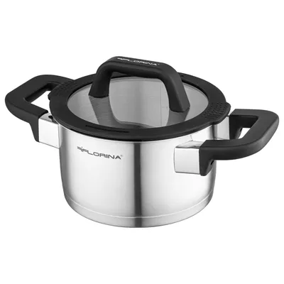 Produktbild von FLORINA CHEF Edelstahltopf / Kochtopf mit Deckel 1,8 l