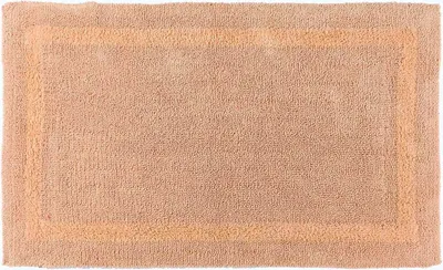 Produktbild von HOMESCAPES XXL-Badematte apricot 70x120 cm aus 100% Baumwolle