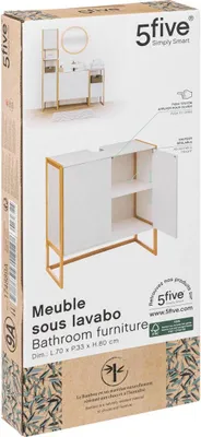 Zdjęcie produktu dla Szafka pod umywalkę Natureo White