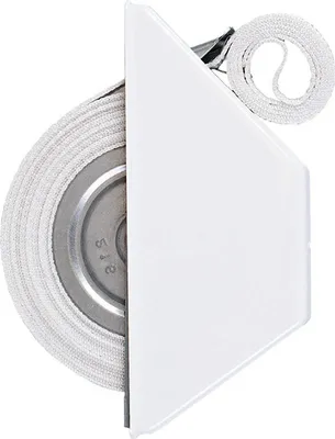 Produktbild von INOVATEC Rollladen Halbeinlass Gurtwickler weiß Mini 5 m Gurtband
