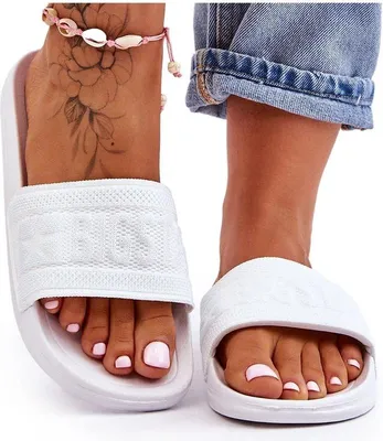 Produktbild von Modische Big Star Damen Hausschuhe LL274A159 Weiß 39