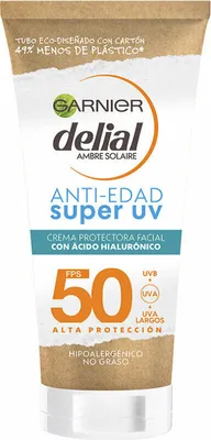 Immagine prodotto di Delial Crema protettiva viso antietà super UV Spf50 50ml