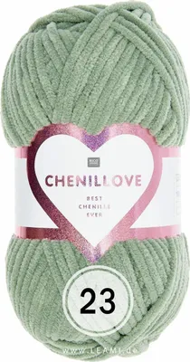 Produktbild von Creative Chenillove Rico Chenille (100g/110m) 23 salbei