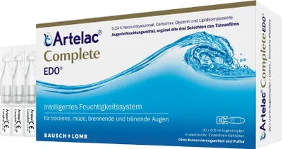 Produktbild von Artelac Complete Edo Augentropfen 30X0.5 ml