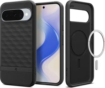 Obrázek produktu pro Spigen ACS09708, Obal, Google, Pixel 10 Pro, 16 cm (6.3"), Černá