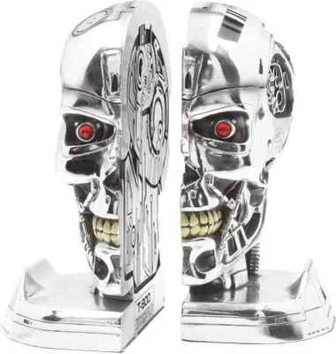 Produktbild von Nemesis Now Terminator 2 Head Buchstützen NEMN-B4693N9