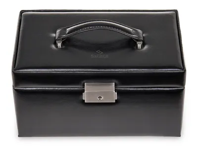 Produktbild von Sacher Schmuckschatulle New Classic Jewellery Case Eva Black schwarz