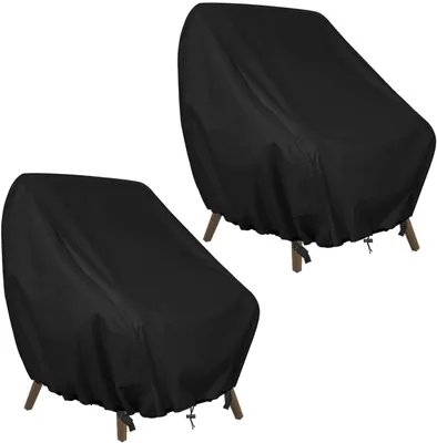 Obrázok produktu pre Poťah na záhradnú stoličku 89 x 97 x 74 cm, 420D Oxford tkanina, vodotesný, pre záhradný nábytok