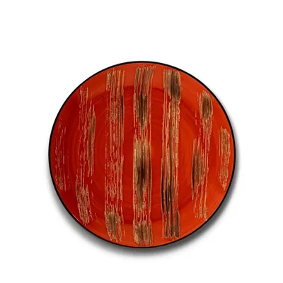 Produktbild von Wilmax Teller 28 cm Rot Porzellan WL-668216/A