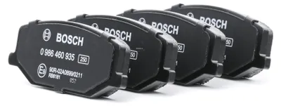 Immagine prodotto di Set di pastiglie freno, freno a disco BOSCH 0 986 460 935
