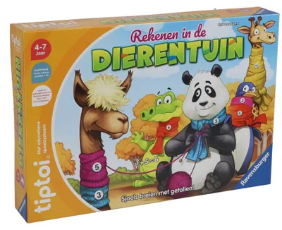 Produktbild von Ravensburger tiptoi interaktives Rechenbuch Zoo Lernspielzeug