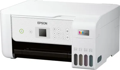 Produktbild von EPSON EcoTank ET-2876 3 in 1 Tintenstrahl-Multifunktionsdrucker weiß