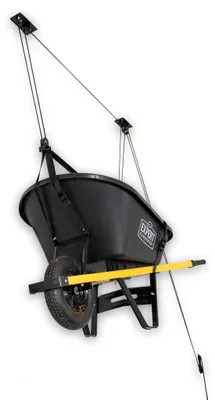 Plafondtakel für Schubkarre, 68 kg, verstellbar, 2:1 Flaschenzug