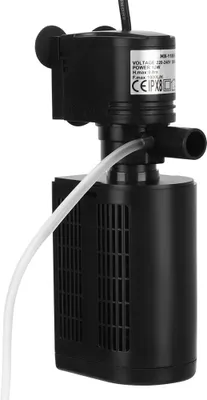 Zdjęcie produktu dla Filtr akwariowy 12W 3 w 1, wtyczka 220V EU Filtr tlenowy Pompa napowietrzająca Wewnętrzna pompa filtrująca