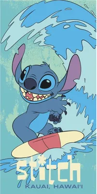 Produktbild von Lilo & Stitch Handtuch Strand Badetuch 70x140cm