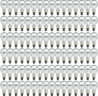 Produktbild von 100 x Glühbirne 200W E27 klar Glühlampe 200 Watt Glühbirnen Glühlampen