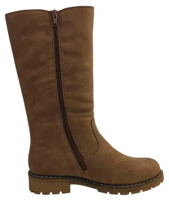 Imagen del producto de Botas para mujer Rieker, forradas, color marrón, para uso diario
