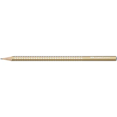 Produktbild von FABER-CASTELL SPARKLE PEARL Bleistift B pearl gold, 1 St.