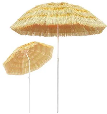 Produktbild von Famanu Sonnenschirm Hawaii-Stil - 180 cm, rund, kippbar