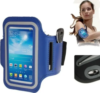 Productafbeelding van Armband voor Samsung Galaxy S4 mini i9190, blauw