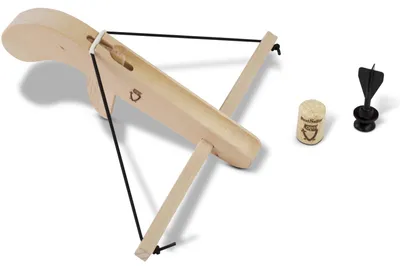 Produktbild von BestSaller 1227 Dart-/Korken-Schiesser 12389 + 1 Korken 1236 + 1 Dart 4209, natur, 3-teilig (1 Set)