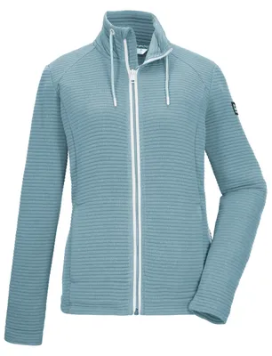 Productafbeelding van Killtec dames powerstretch jas/overgangsjas met opstaande kraag, model KOS 12 WMN FLX JCK
